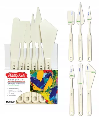 SZPACHLE MALARSKIE 6SZT MUNGYO