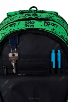 Coolpack, Plecak szkolny Jerry - Game Over Gradient Green