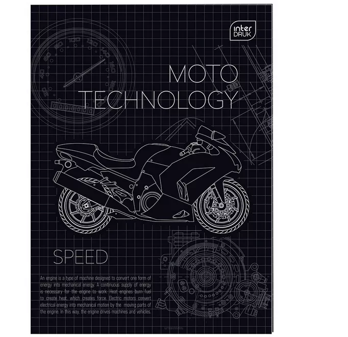 Zeszyt A4 Linia 60 kartek Mix Interdruk smartkleks.pl