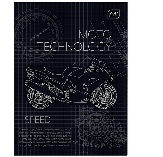 Zeszyt A4 Linia 60 kartek Mix Interdruk smartkleks.pl