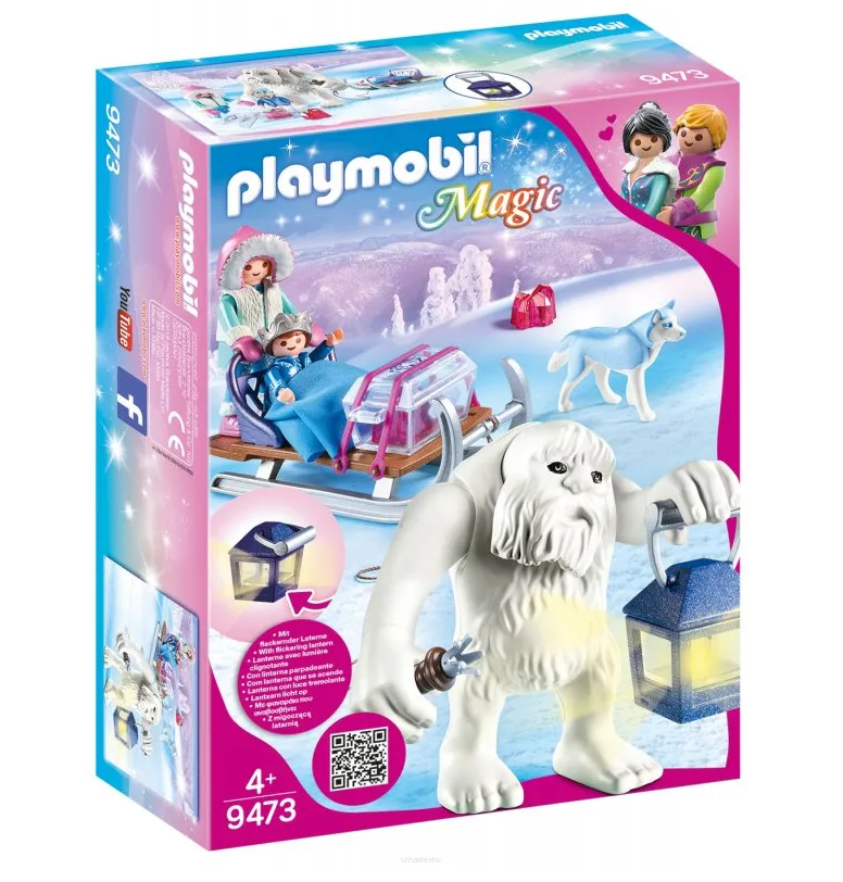 Zimowy Trol Z Sankami Playmobil 9473