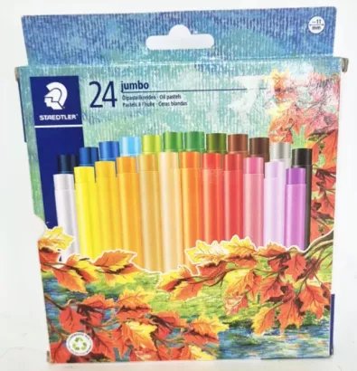 Pastele Olejne 24 Kolory Jumbo Staedtler
