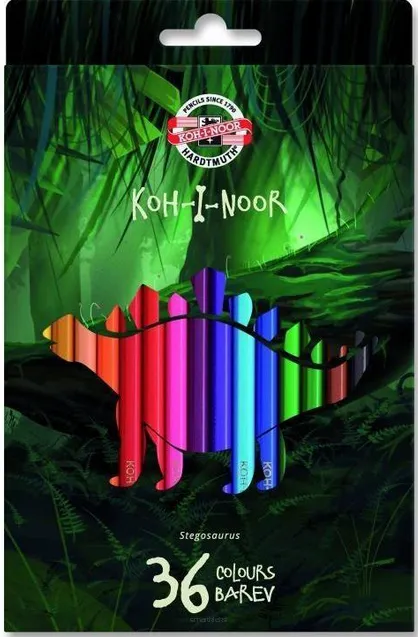 Kredki Ołówkowe Koh-I-Noor 3595 36 Kolorów