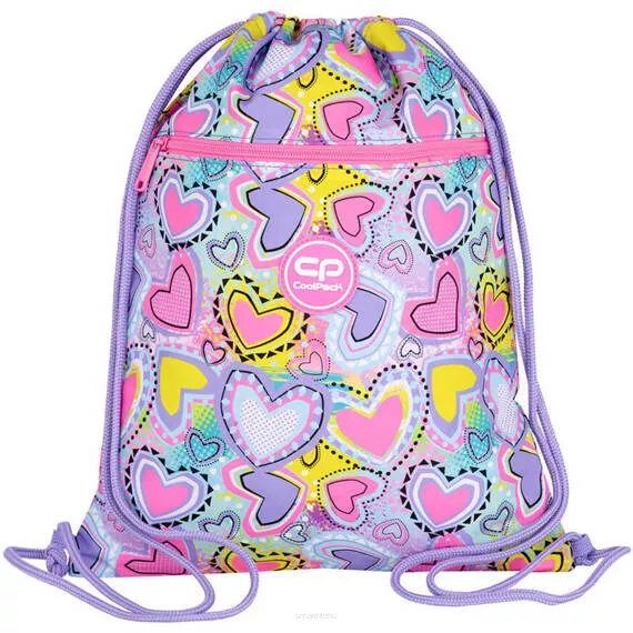 Worek na Obuwie Coolpack Vert Pastel Heart  SmartKleks.pl