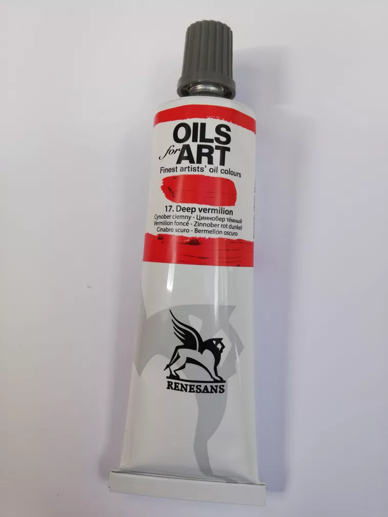 FARBA OLEJNA 60M 17 Deep Vermilion