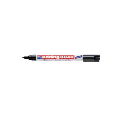 Markery Edding do Tkanin Czarny Końcówką 1mm 8040