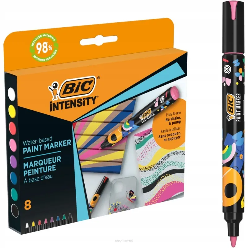 Zestaw Markerów Akrylowych Bic Intencity Classic Paint Mix smartkleks.pl