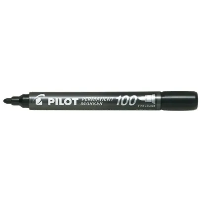Marker permanentny okrągły Pilot SCA-100 Czarny