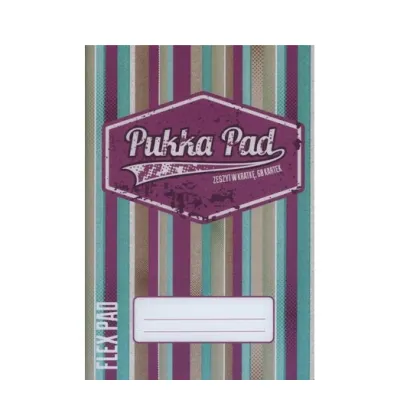 Zeszyt A5 Pukka Pad Flex Pad Kratka 60k