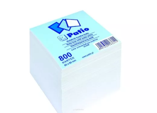 Kostka Biała 800 Kartek Nieklejona Patio