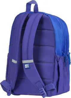 Plecak Szkolny Młodzieżowy 2 Komorowy Oxford 25l Gradient Niebieski  SmartKleks.pl