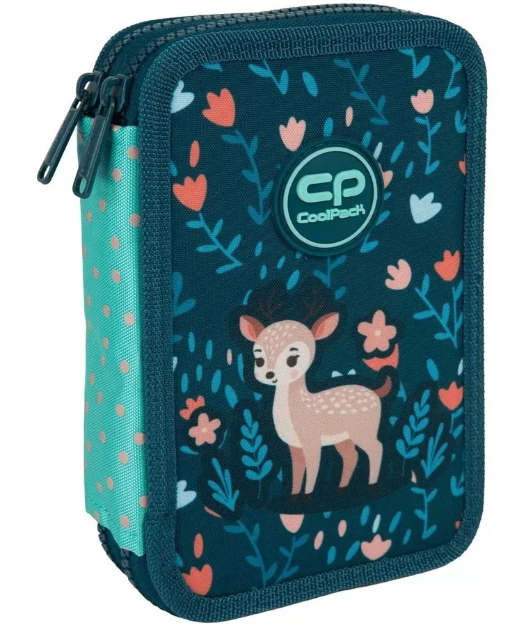 Piórnik podwójny z wyposażeniem Jumper 2 Deer CoolPack