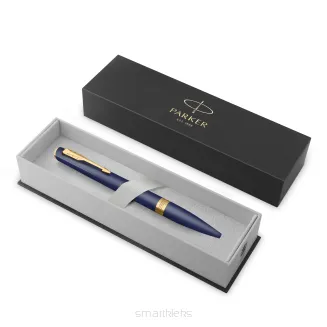Parker Meridian Długopis Niebieski lakier ze złotymi wykończeniami Średnia końcówka 2231411