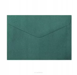 Koperty C6 Pearl Zielony Galeria Papieru 10sz