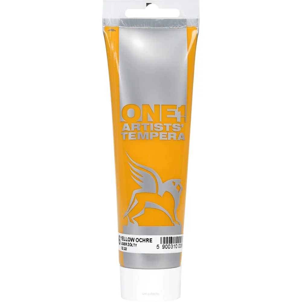 Farba Tempera One Renesans 100ml 6 Ugier Żółty