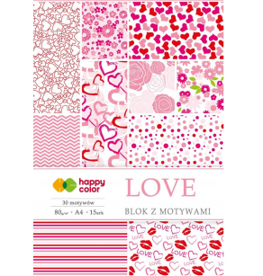 Blok z Motywami Happy Color Love