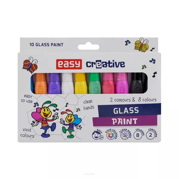 Farby Witrażowe Easy 10,5 ml 8+2