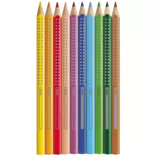 Kredki trójkątne Jumbo Grip 2001 Faber-Castell 12 kolorów