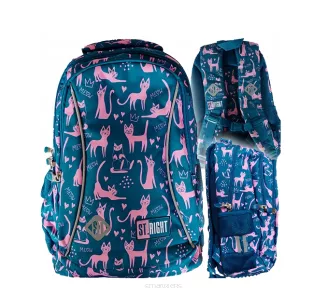Plecak Wczesnoszkolny St.Right BP-26 Lazy Cats smartkleks.pl