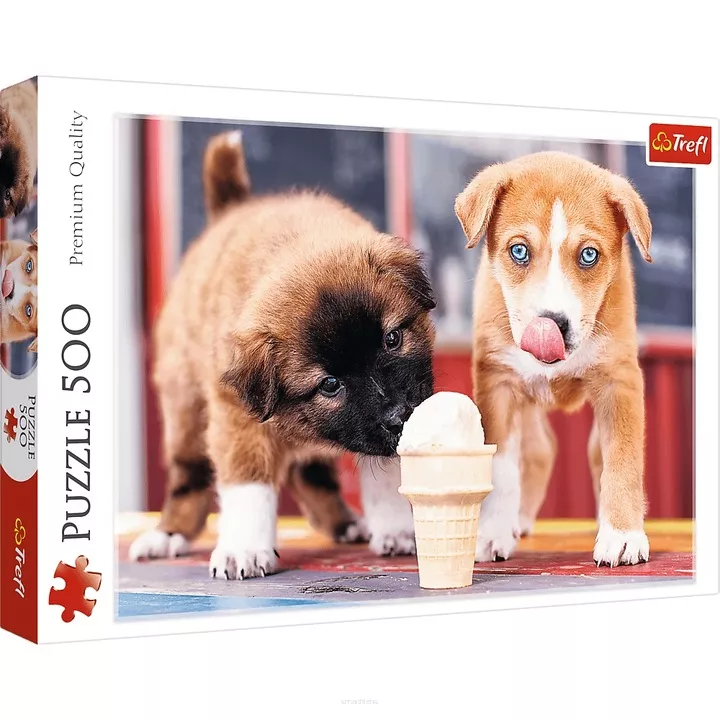 Puzzle Trefl 500 Elementów Pora na Lody  SmartKleks.pl