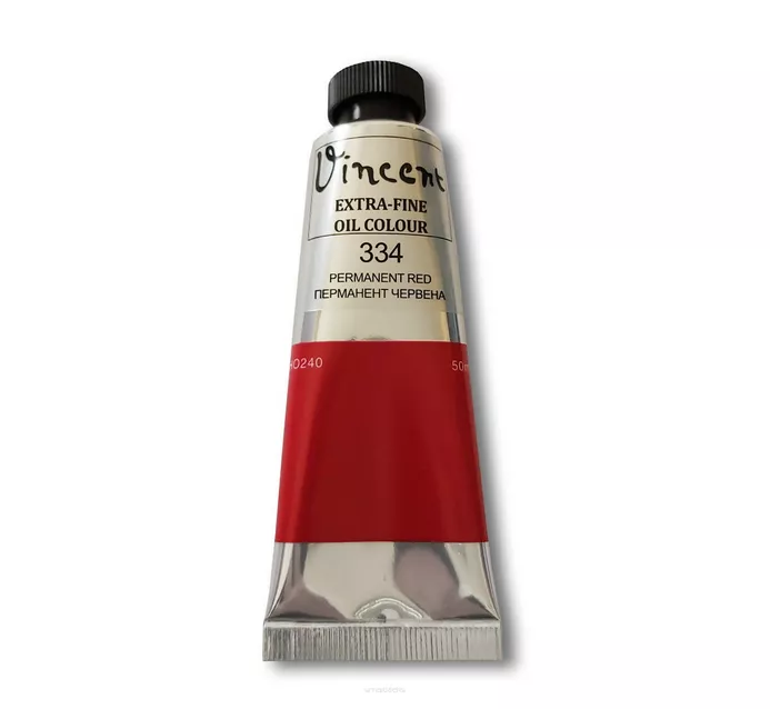 Farba Olejna Vincent 334 Permanent Red 50ml. smartkleks.pl