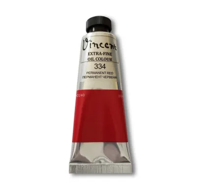 Farba Olejna Vincent 334 Permanent Red 50ml.