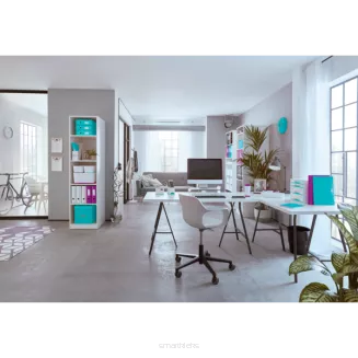 Zszywacz Mini Leitz WOW Turkusowy smartkleks.pl