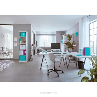 Zszywacz Mini Leitz WOW Turkusowy smartkleks.pl