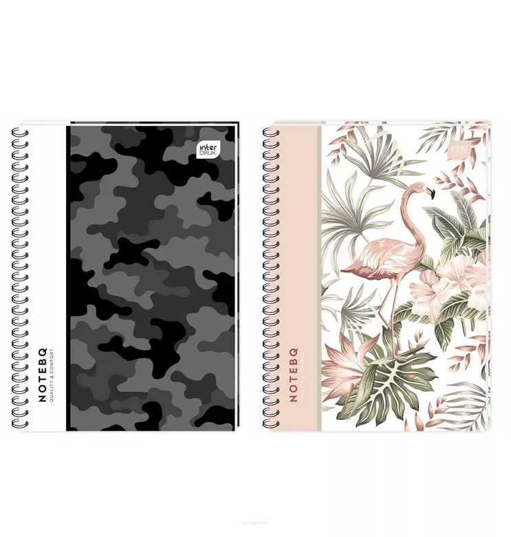 Kołozeszyt A4/120k Kratka 70g/m2 Interdruk PP