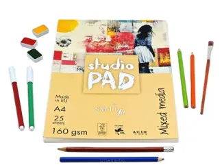 SMLTArt Studio Pad MIX MEDIA A4 160gsm 25 arkuszy