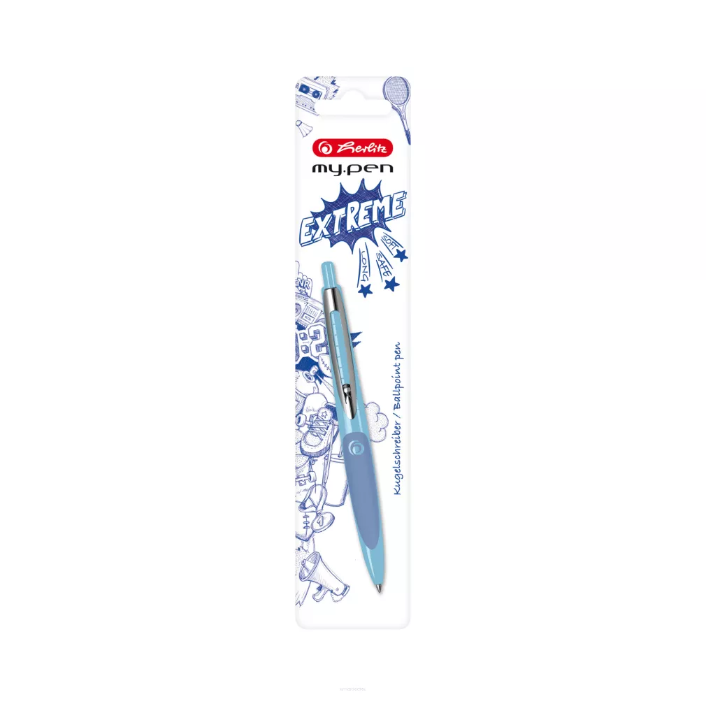 Długopis Herlitz my.pen Niebieski smartkleks.pl