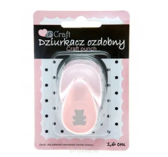 Dziurkacz Ozdobny Miś 1,6 cm dp Craft smartkleks.pl