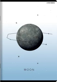 Zeszyt  TOP 2000 Geo/Planet A5 96k Krata - 7