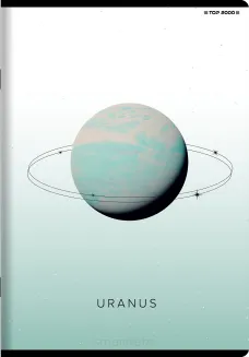 Zeszyt  TOP 2000 Geo/Planet A5 96k Krata - 10