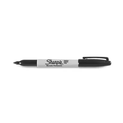 Marker Permanentny Sharpie Fine Pisak Szybkoschnący Czarny