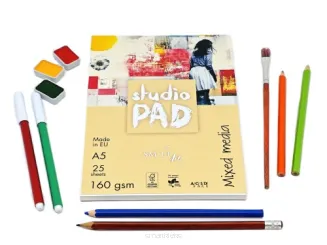 SMLTArt Studio Pad MIX MEDIA A5 160gsm 25 arkuszy