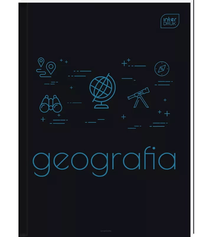 Brulion Tematyczny Zeszyt A5 Geografia Interdruk 80k smartkleks.pl