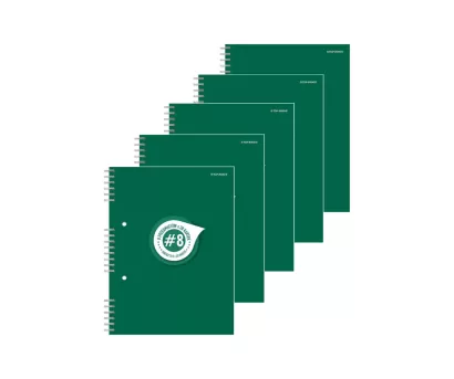 5x Kołozeszyt B5/160k Kratka Top-2000 Studentbook 8