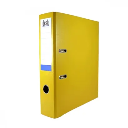 SEGREGATOR A4/50MM MAT ŻÓŁTY DESK