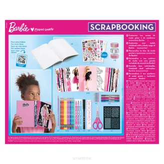 Zestaw Maped Do Scrapbookingu Barbie SmartKleks.pl