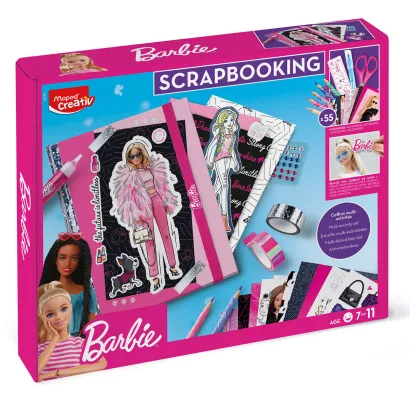 Zestaw Maped Do Scrapbookingu Barbie