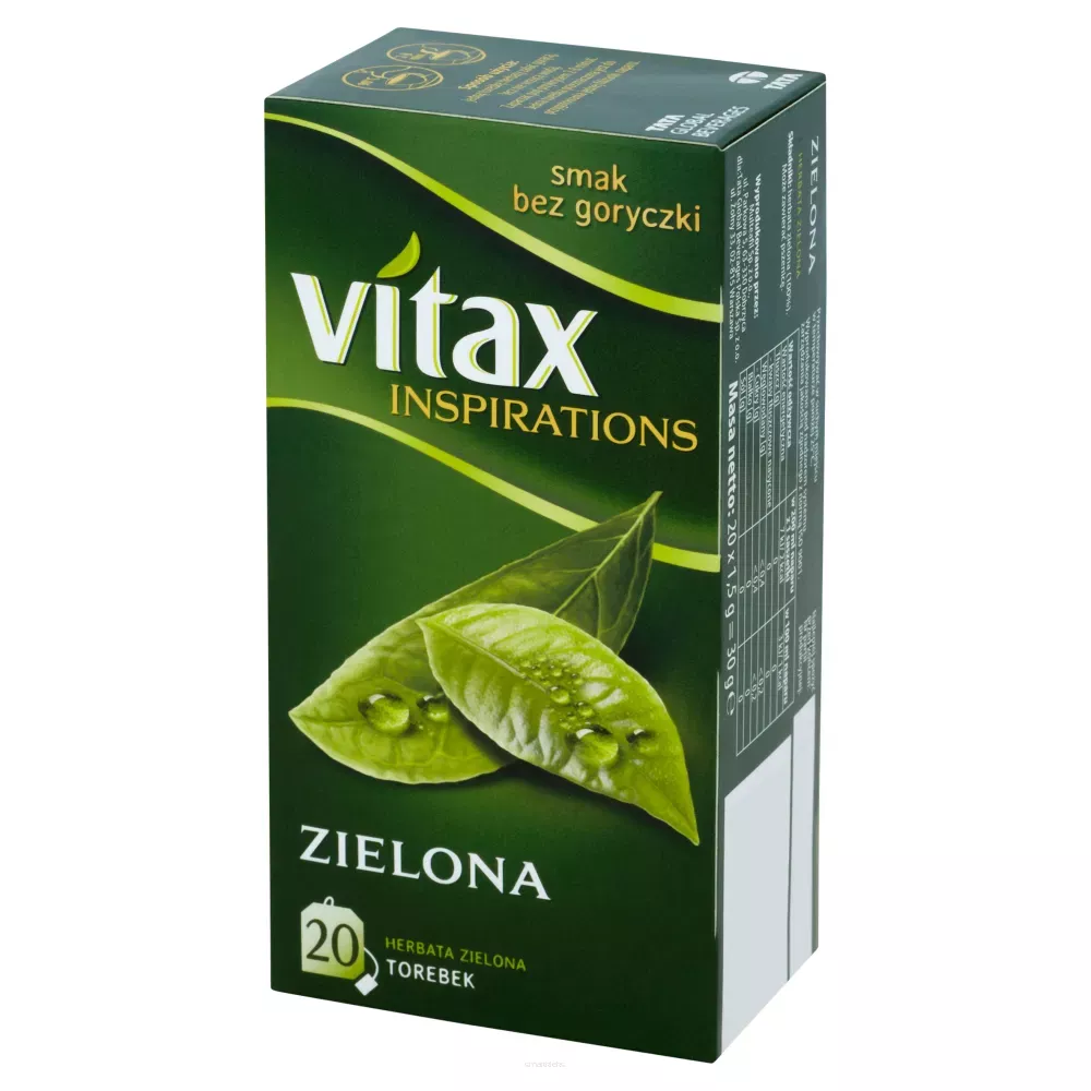 VITAX HERBATA ZIELONA 20 TOREBEK