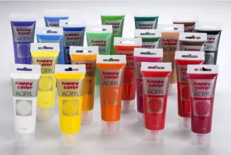 Farba Akrylowa Happy Color 75ml Ciemnoróżowa 25 - 3