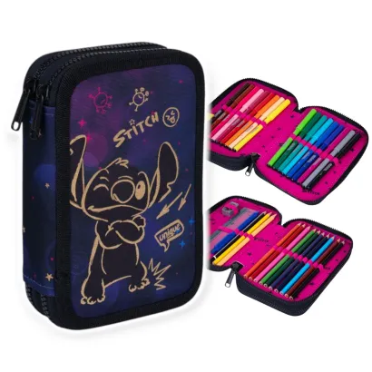 Piórnik Szkolny Coolpack Jumper 2 Podwójny Stitch z Wyposażeniem