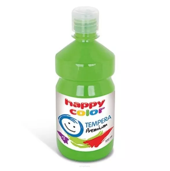 Farba Szkolna 500 ml Jasnozielona Happy Color