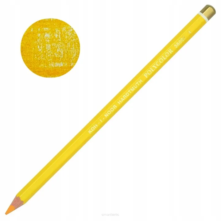 Kredka Polycolor KOH-I-NOOR 3380/4 Żółty  SmartKleks.pl
