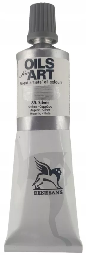 FARBA OLEJNA 60M 89 Silver