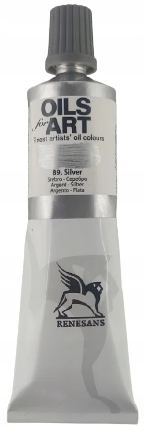 FARBA OLEJNA 60M 89 Silver