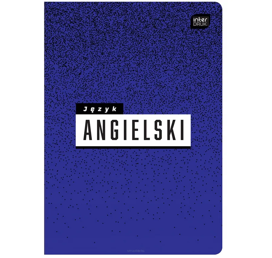 Zeszyt tematyczny A5 Krata 60 kartek 'Język angielski' Interdruk