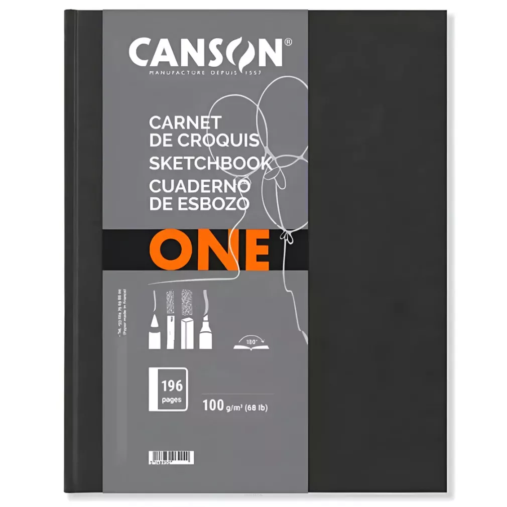 Mały Szkicownik w Twardej Oprawie Art Book One 100g 196 kartek Canson  SmartKleks.pl